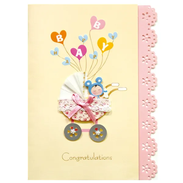 Buy Season Taiwan Four Seasons Baby Card Baby Creative Children Baby Full Moon Full Year Blessing Greeting Card Card Full Year Old Gift Cute Invitation On Ezbuy My