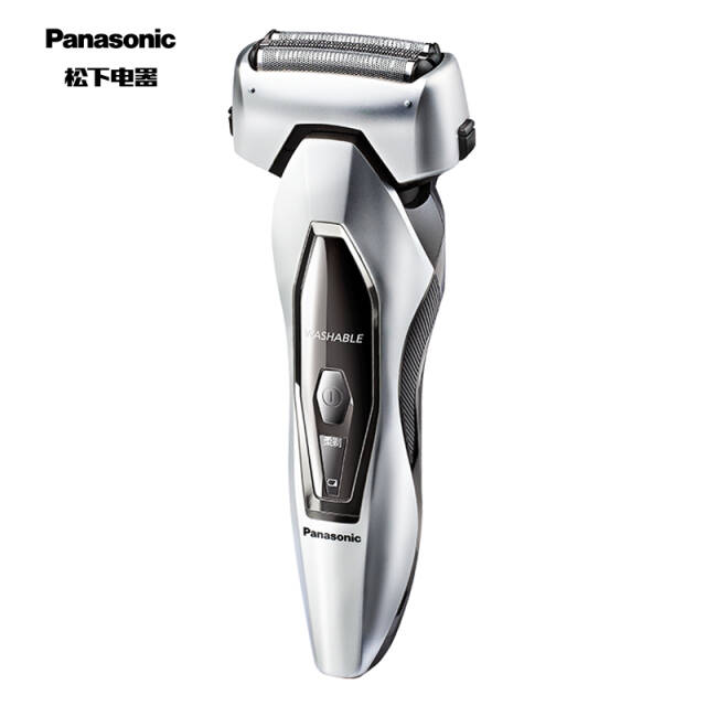 松下（Panasonic）电动剃须刀 刮胡刀 独立浮动3刀头干湿双剃 全身水洗 ES-ERT3-S405