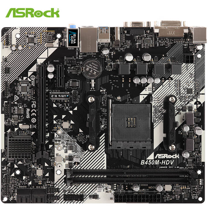 华擎(asrock)b450m-hdv r4.