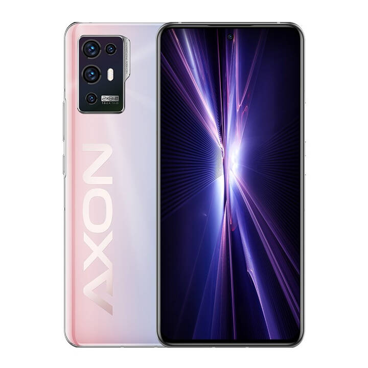 中兴axon30pro6400万双主摄120hz屏8gb128gb烟雨蓝骁龙88855w快充a30