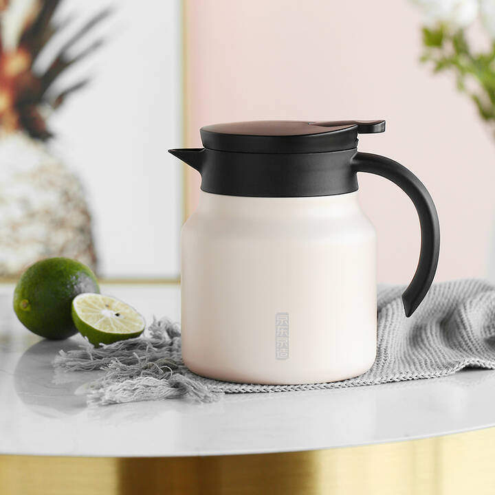 京东京造办公室优选单人保温壶800ml容量24h长效保温升级316不锈钢