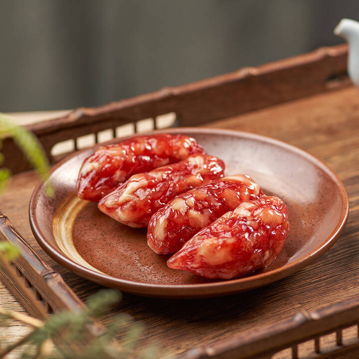 广州酒家中华老字号肥瘦相间广式腊肠香肠广东特产广式酥饼广东零食
