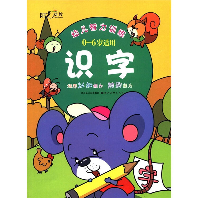 阳光幼儿幼儿智力训练识字06岁适用