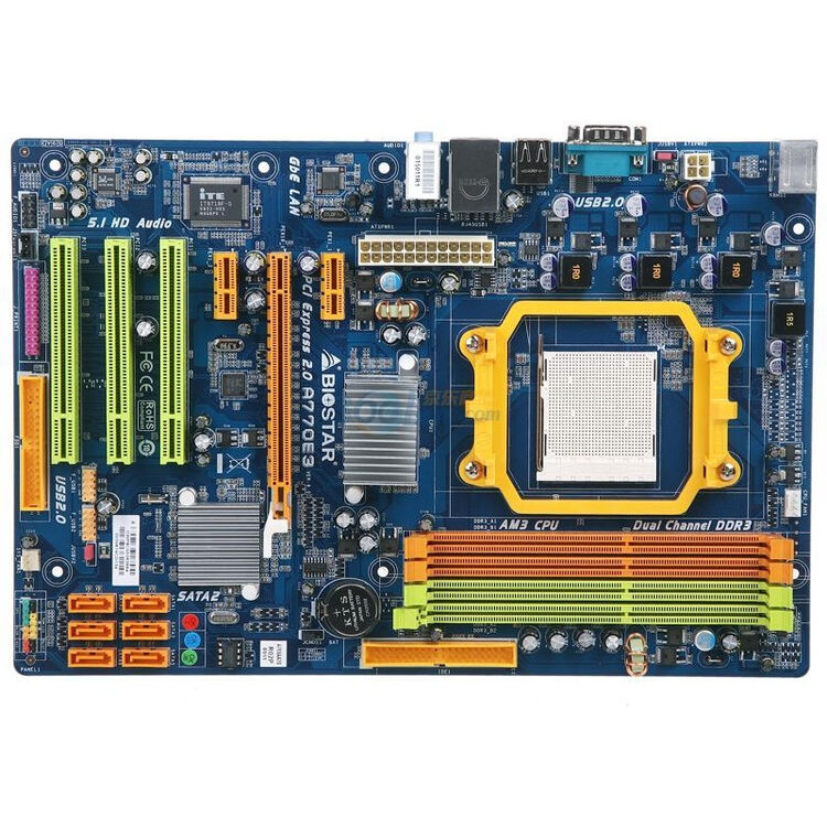 映泰(biostar)a770e3主板(amd 770/socket am3)