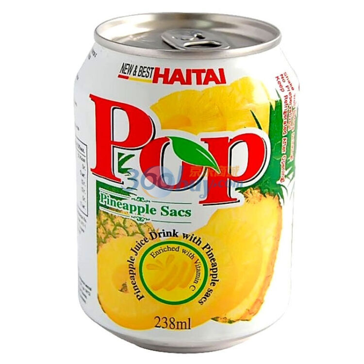 haitai海太pop菠萝汁238ml*12听【图片 价格 品牌 评论-京东