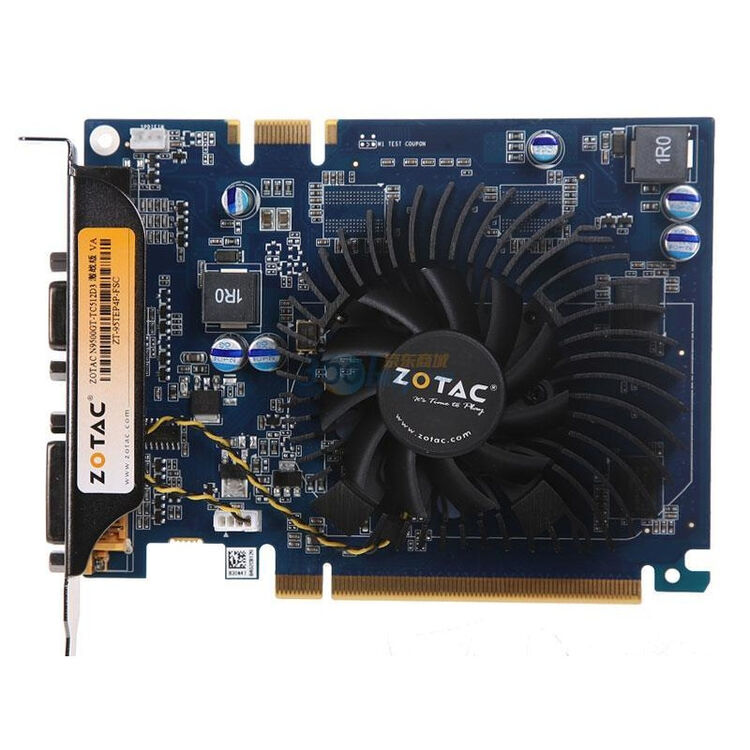 索泰zotacn9500gttc512d3激战版5501400tc512m64位ddr3pcie显卡