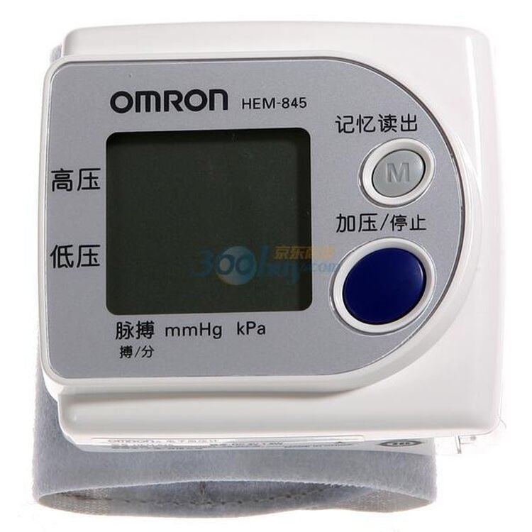 欧姆龙hem845omron腕式电子血压计