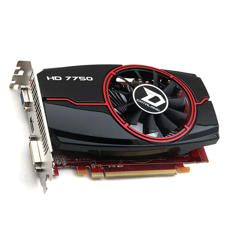 迪兰恒进datalandhd7750恒金二代1g85045001gb128bitgddr5pcie显卡