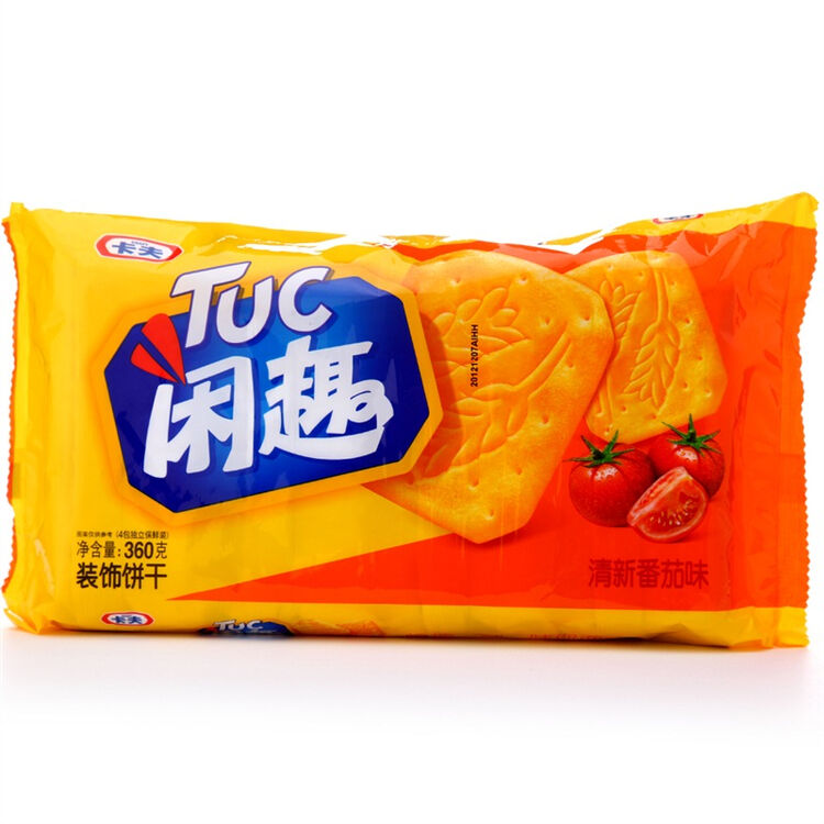 闲趣饼干清新番茄味360g【图片 价格 品牌 评论】-京东