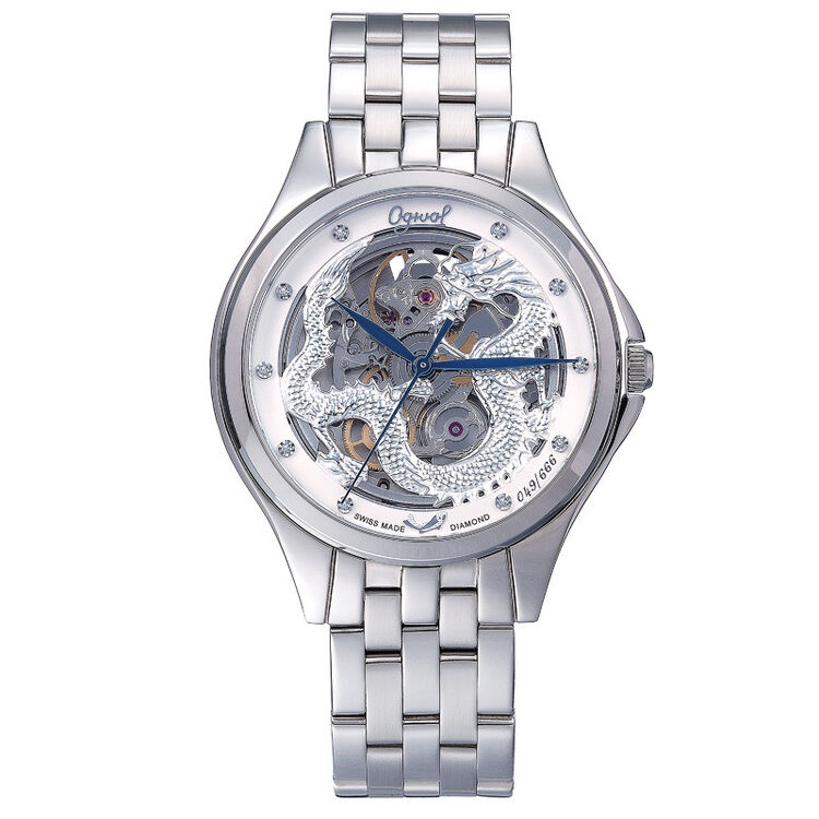 爱其华(ogival)手表 雅仕系列真钻机械男表829.