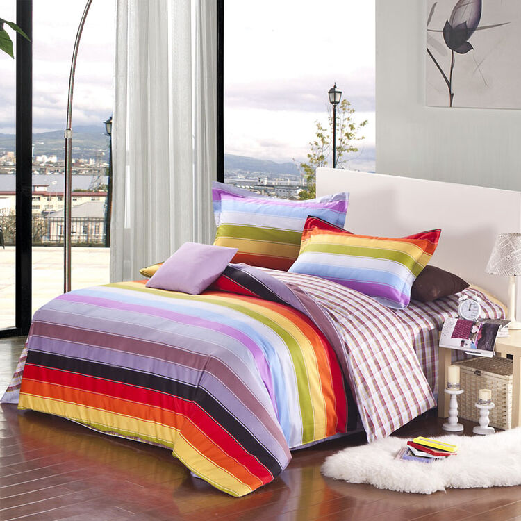 三和家纺 sanho 四件套 床上用品 新款 全棉 斜纹 活性印花四件套