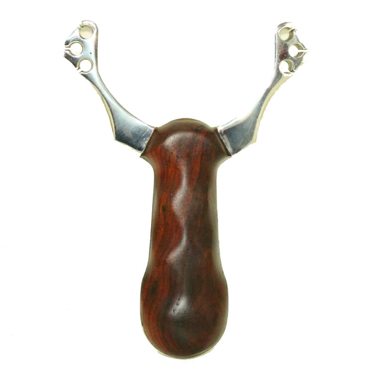 董氏弹弓 红酸枝木柄昆仑 (不锈钢)