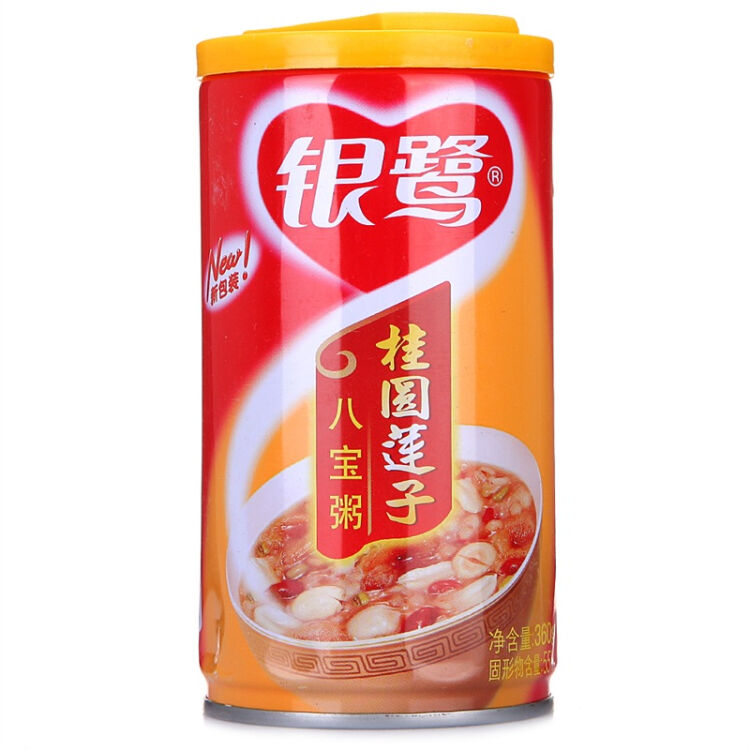 银鹭桂圆莲子八宝粥360g