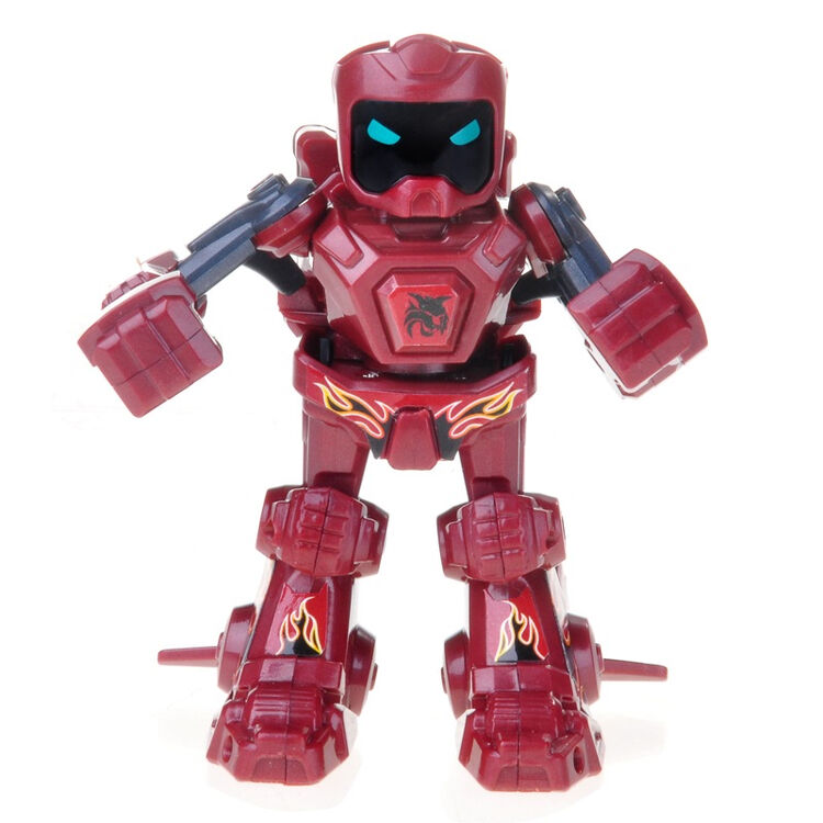 创高玩具铁甲钢拳智能遥控体感型对战机器人w101红