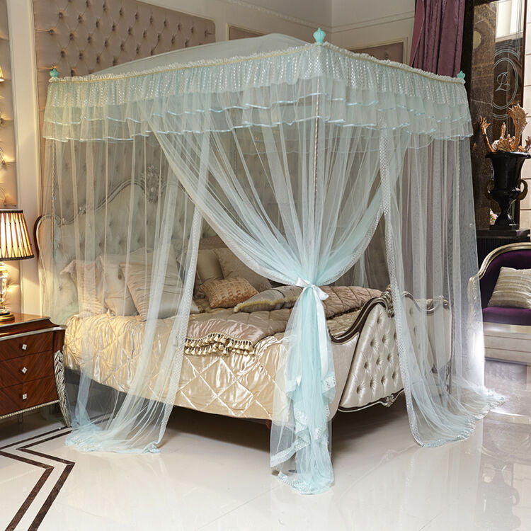 盛典家纺 迷你屋小时代超柔帐纱六角网眼蚊帐布蚊帐 3362小时代水绿