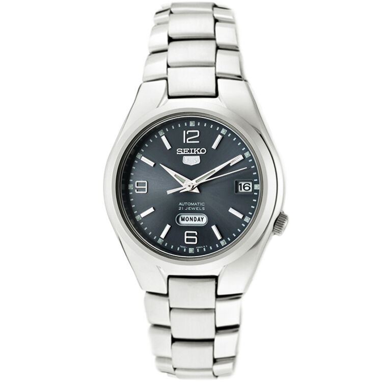 精工(seiko)盾牌5号独立星期视窗自动机械男表 snk621k1