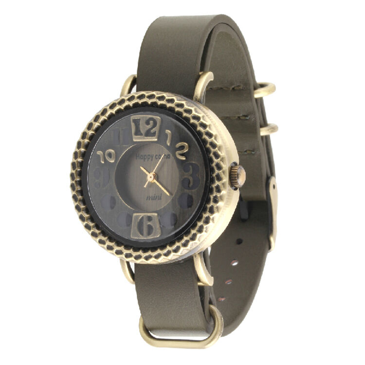 清仓特价mini韩国手表 潮流时尚皮带表 手工制作软陶手表 女士手表