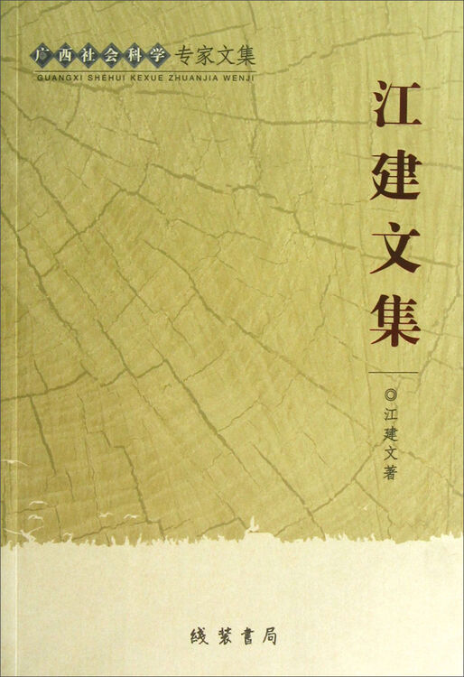 广西社会科学专家文集:江建文集 自营