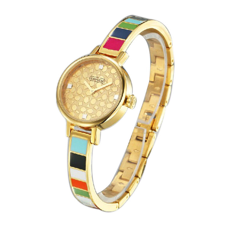 coach蔻驰手表 时尚多彩陶瓷手表 女表新款 14500975
