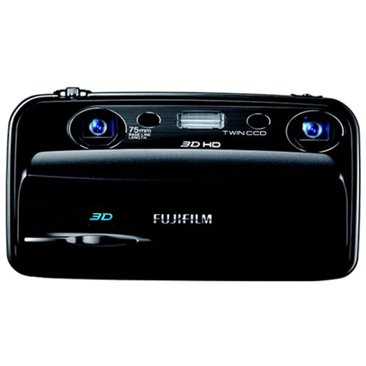 富士fujifilm3dw3真3d数码相机35英寸双1000万有效像素双ccd