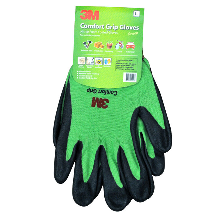 3m通用型灵巧防护手套 防滑耐磨手套工匠 运动手套 户外手套 颜色随机