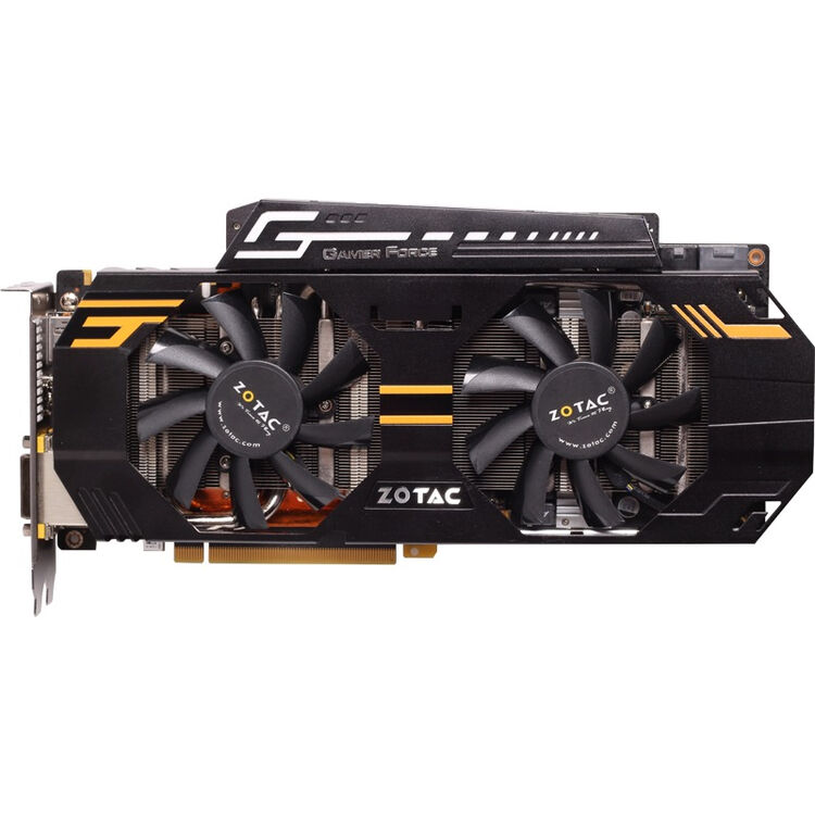 索泰(zotac) gtx760-2gd5至尊oc 1085-1150mhz8mhz 2gb®bit