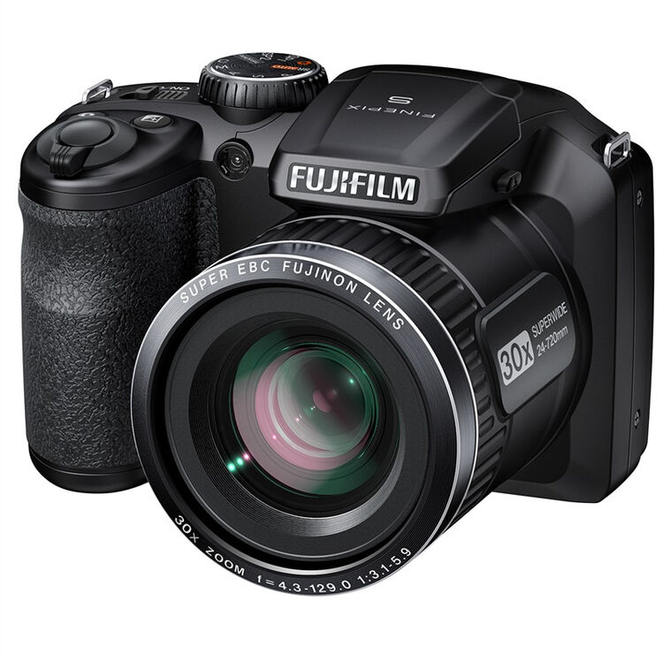 富士fujifilmfinepixs4850数码相机黑色1600万像素30英寸屏30倍光学