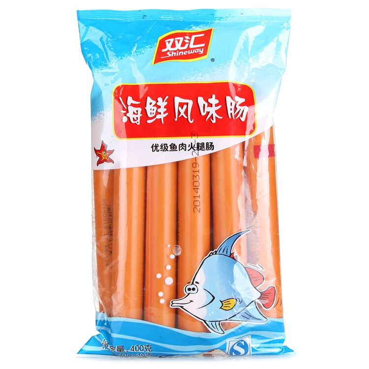 双汇 火腿肠 海鲜风味系列 40g*10支装