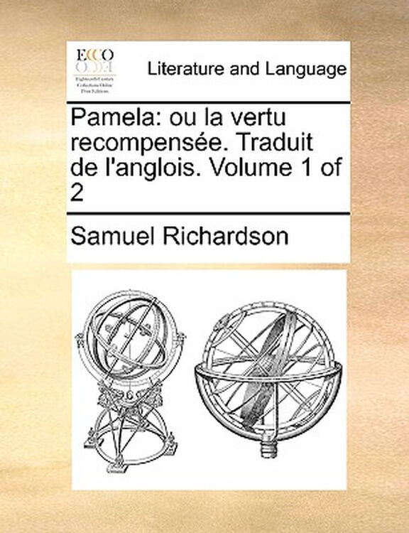 【预订】pamela: ou la vertu recompense. traduit