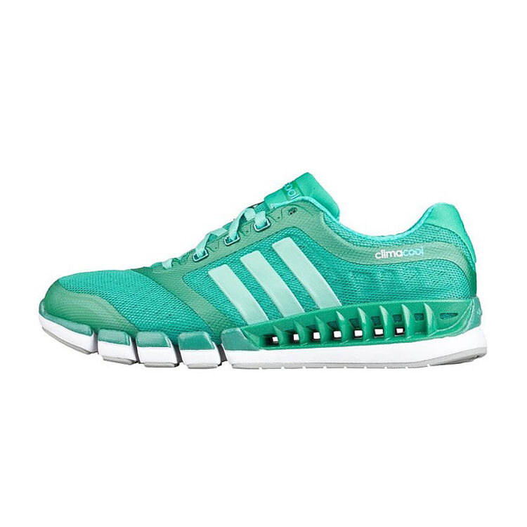 阿迪达斯 adidas 2013清风跑鞋毛毛虫5代(女款) 火焰绿 q23686 火焰绿