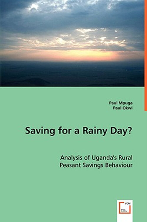 【预订】saving for a rainy day? analysis of
