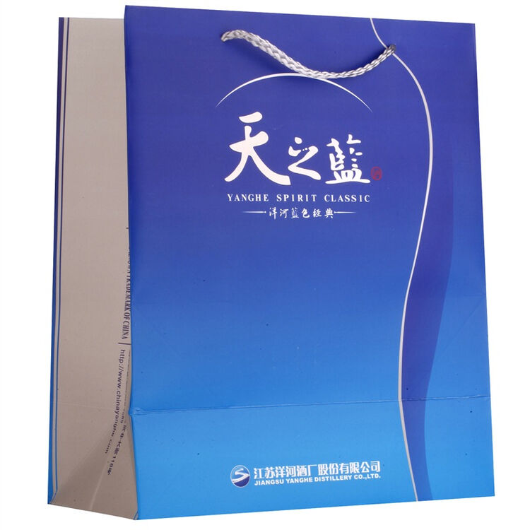礼品袋(洋河蓝色经典 天之蓝 42度 480ml)