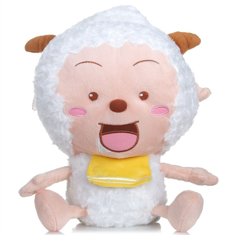 喜羊羊与灰太狼 卡通毛绒玩具 基本款懒羊羊12寸 hc-11179-2 30cm
