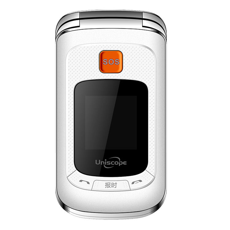 优思(uniscope) us98 cdma 1x电信手机 翻盖手机 老人机 白