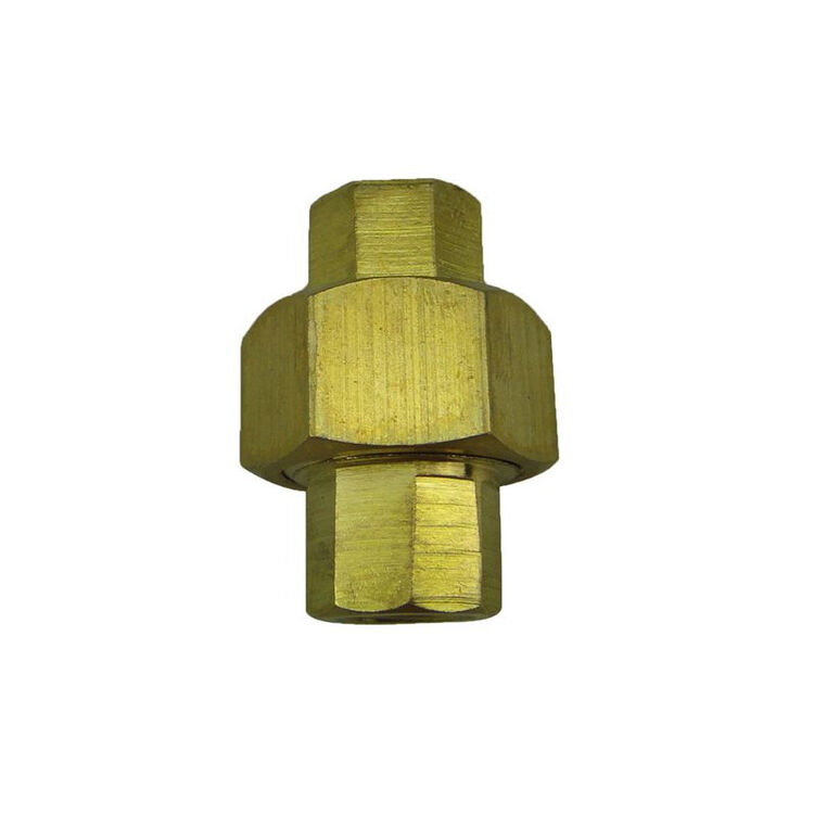 晶润 全铜加厚 双内丝铜活接 活接头 1寸