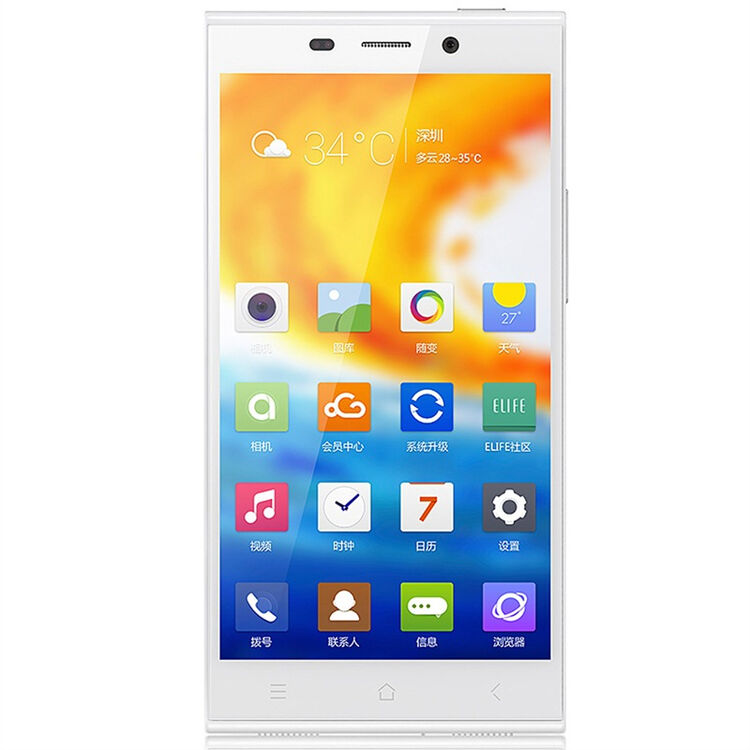 金立 大眼e7(gn9004)16g 陶瓷白 联通3g手机