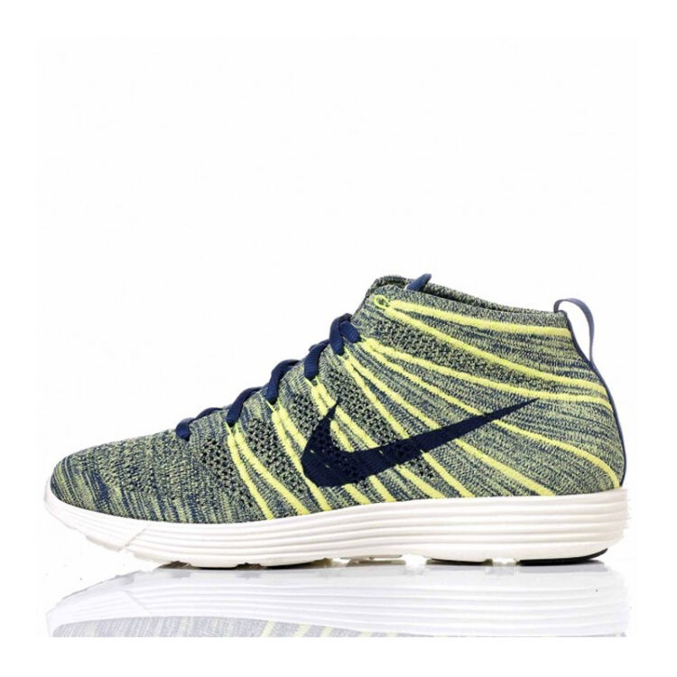 nike lunar flyknit chukka 編織跑鞋554969-447 黃色 45