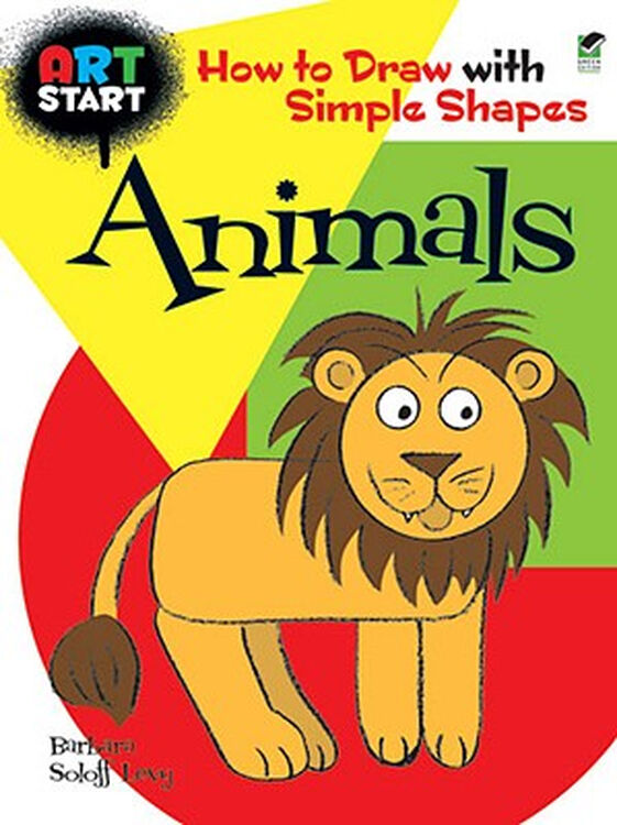 art start animals: how to draw with simple shapes【图片 价格