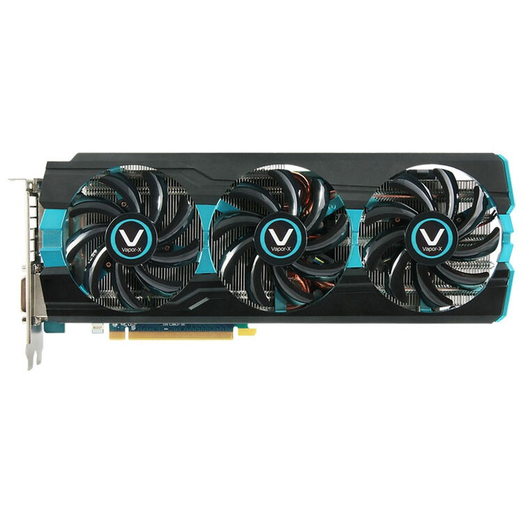 蓝宝石(sapphire) r9 280x 3g gddr5 vapor-x 950(boost 1070)/6200