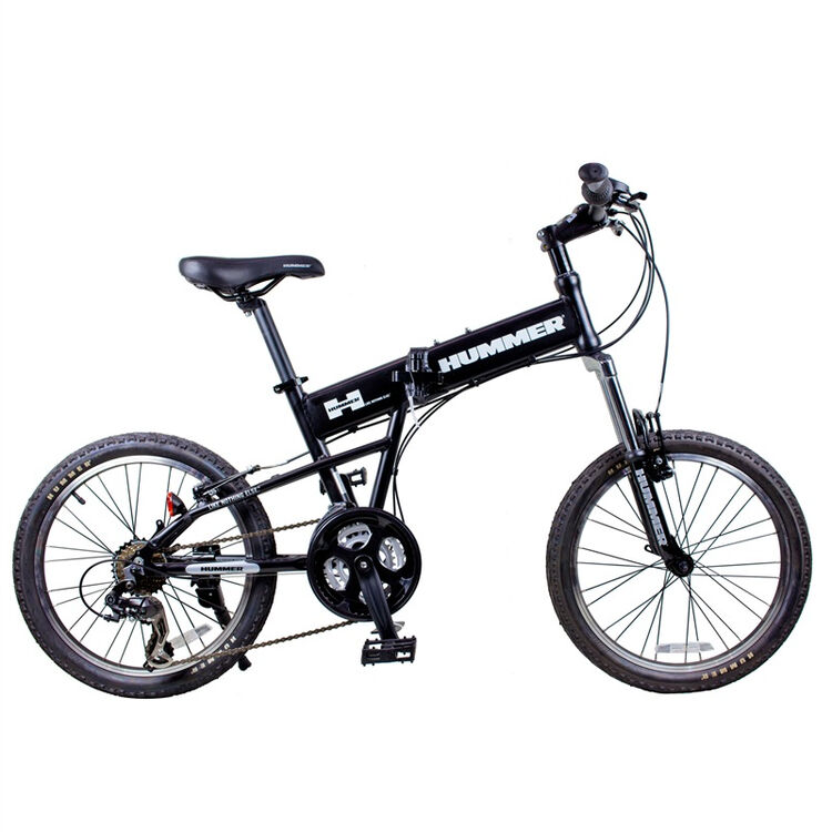 hummer悍马伞兵轻便越野系列2012款20寸21速越野折叠自行车pt20fn刚果