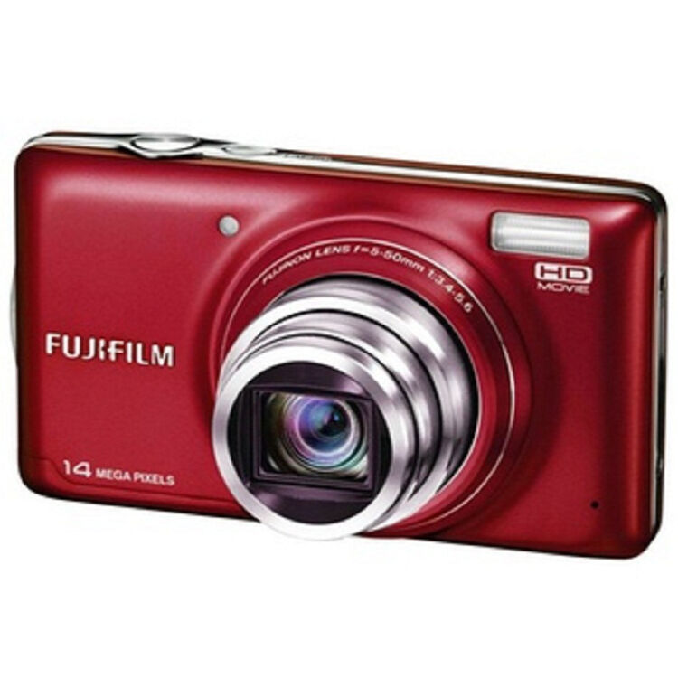 富士(fujifilm) finepix t410 数码相机 红色(1600万像素 10倍光变