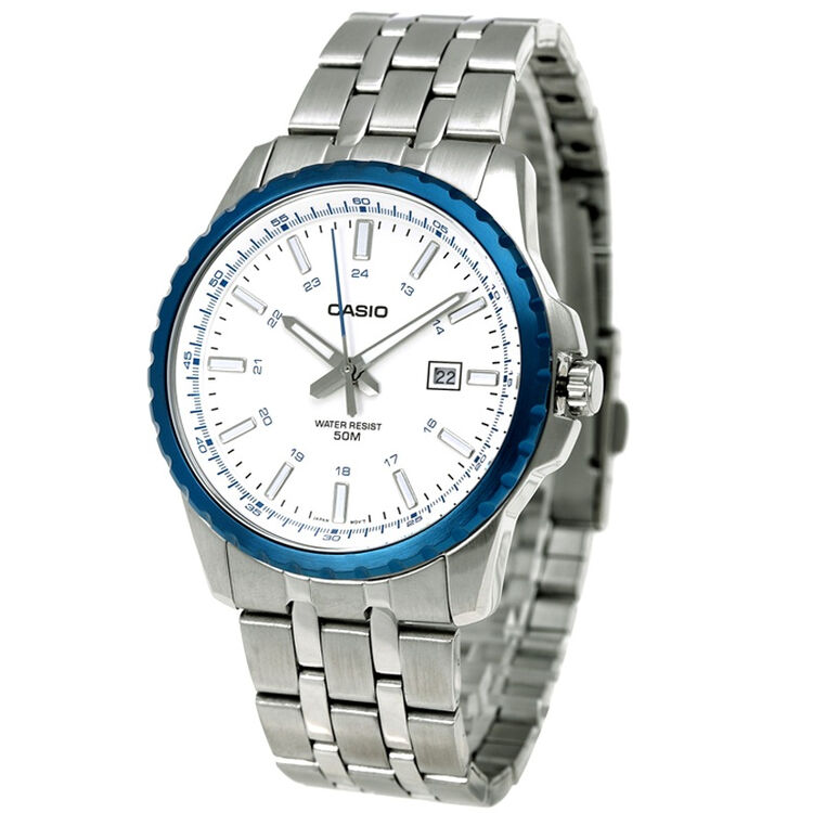 casio卡西欧指针系列大表盘商务钢带石英男表mtp-1328d-7a【图片 价格