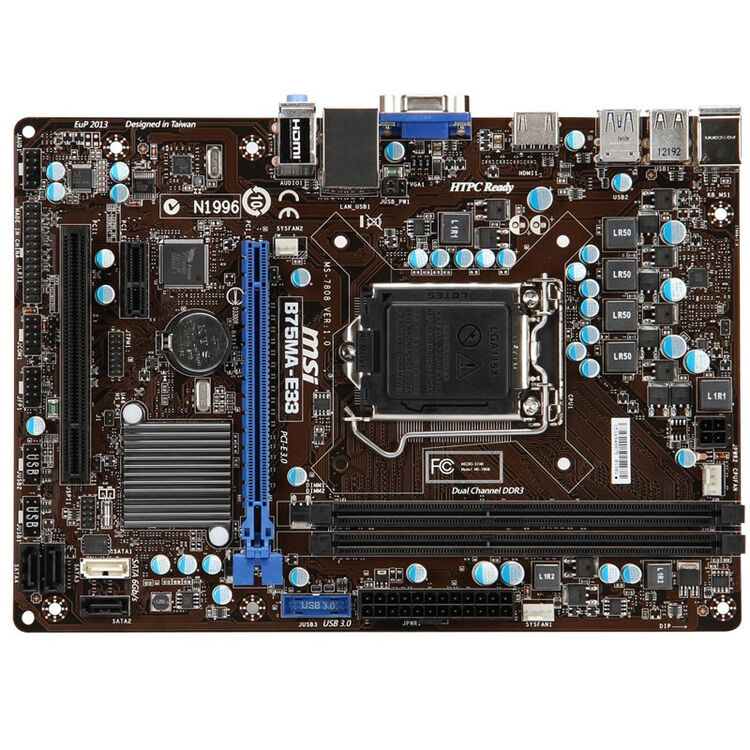 微星msib75mae33主板intelb75lga1155