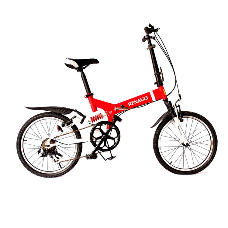 renault 雷诺 2012款 20寸 7速城市休闲折叠自行车 r700 艳阳红 自营
