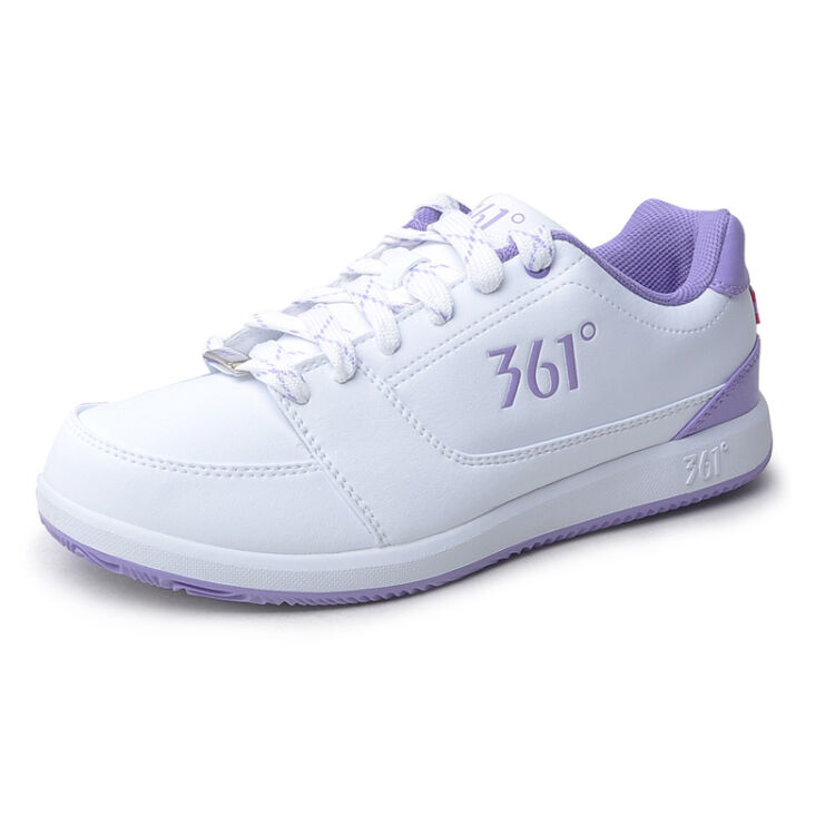 361° 361度 板鞋 女式运动鞋 户外 春季休闲鞋 lmdf 8146614 白/浅紫