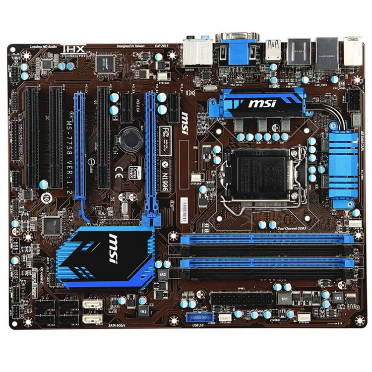 微星(msi) zh77a-g43 plus(intel h77/lga 1155) 主板