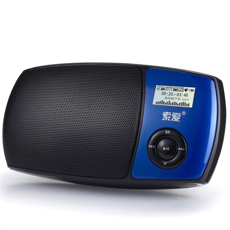 索爱(soaiy)s-158 便携式数码音箱 宝石蓝色【图片 价格 品牌 评论】