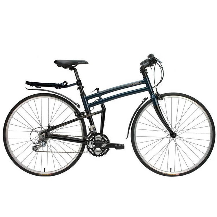 蒙特奇montague) navigator 700c 海军蓝 17寸 折叠公路自行车 27-spd