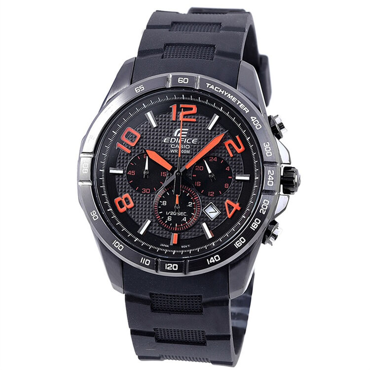 卡西欧(casio)手表 edifice系列三眼赛车石英男表fr-516pb-1a4