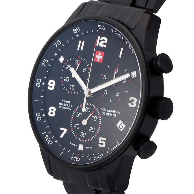 瑞士军表(swissmilitary)手表 陆军系列测速多功能计时男表20042bpl